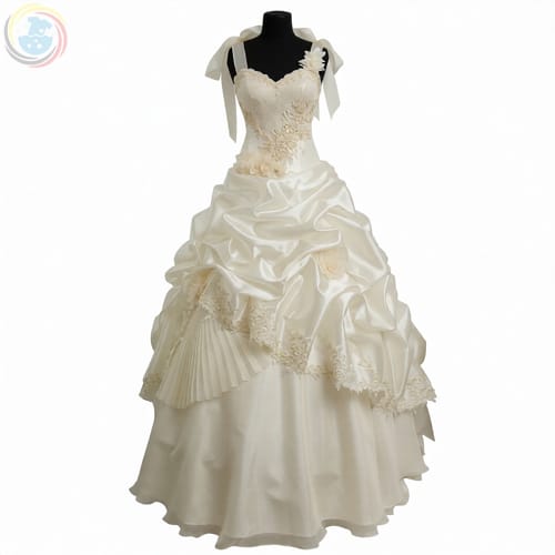 Бережная чистка сложного свадебного платья