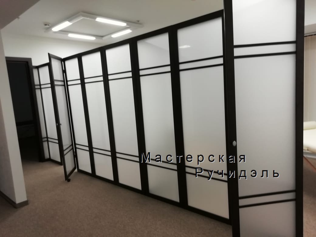 Мобильные перегородки для офиса или салона — фото 3