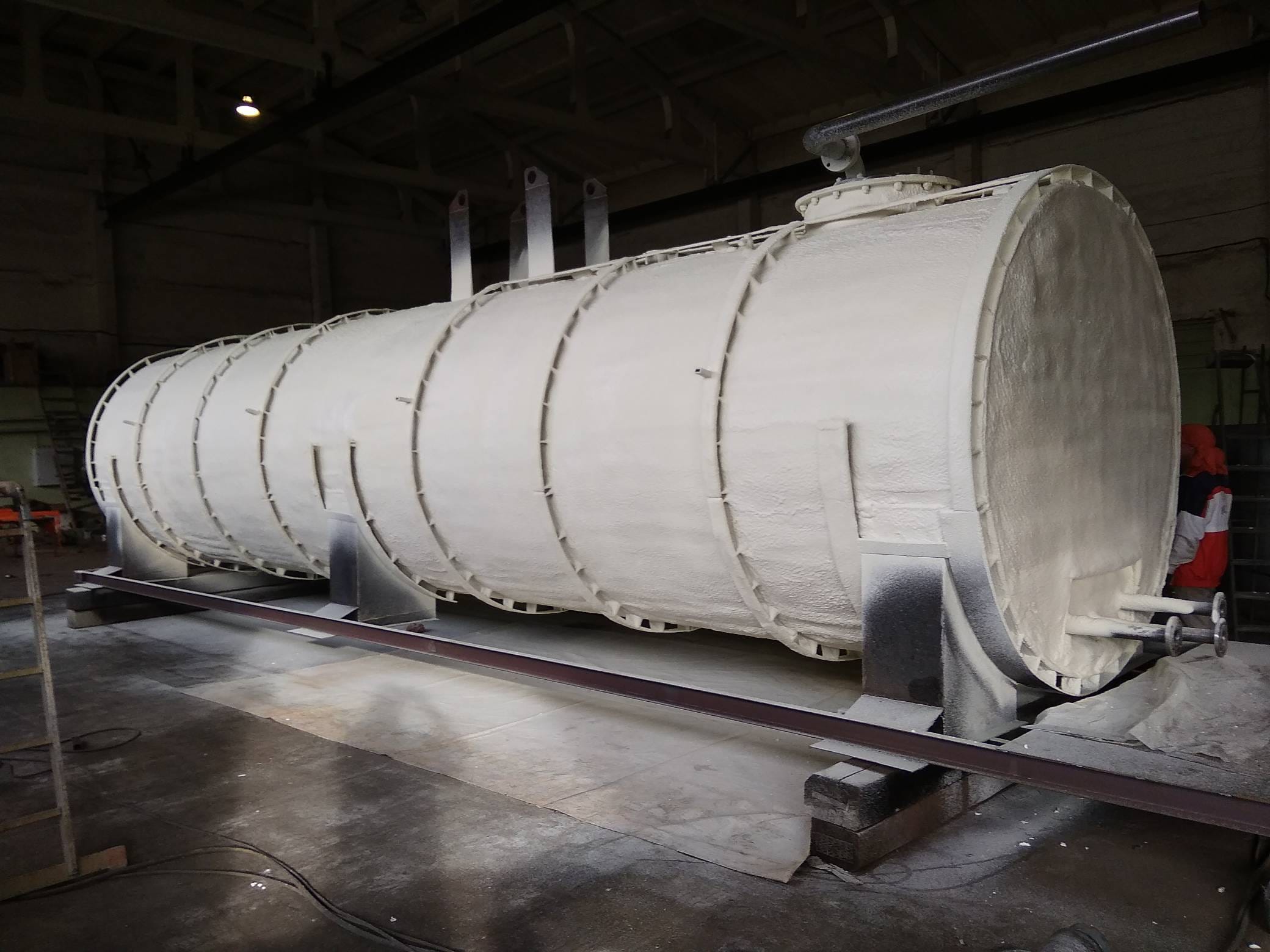 Теплоизоляционные работы ,        утепление методом напыления ППУ — фото 11