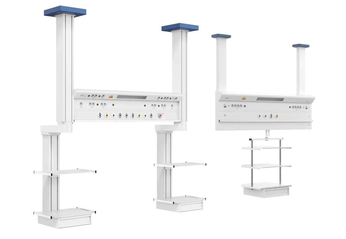 Мостовая медицинская консоль CADUCEUS CBN4