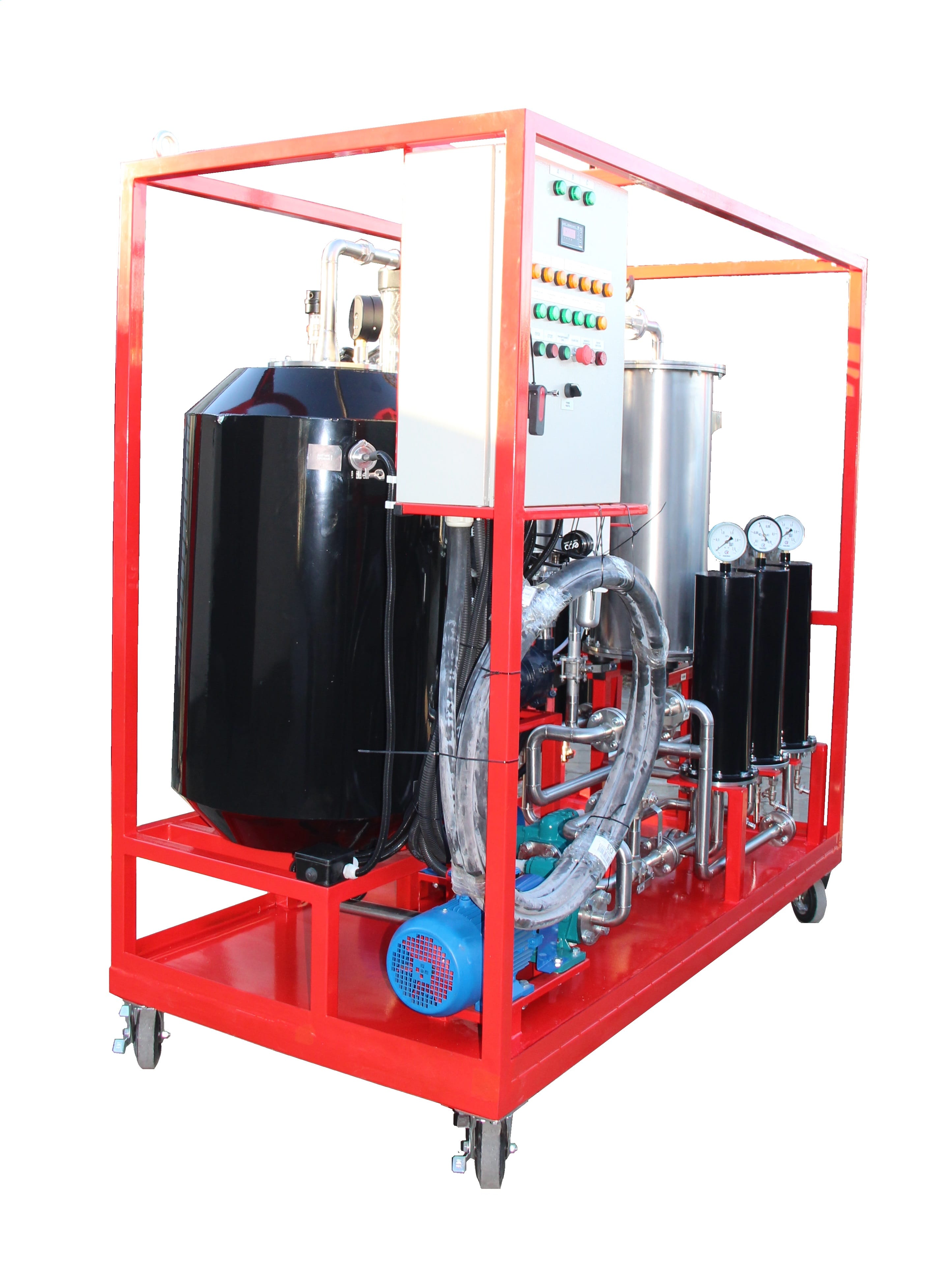 Оборудование для фильтрации, сушки, дегазации и снижения кислотного числа энергетических масел