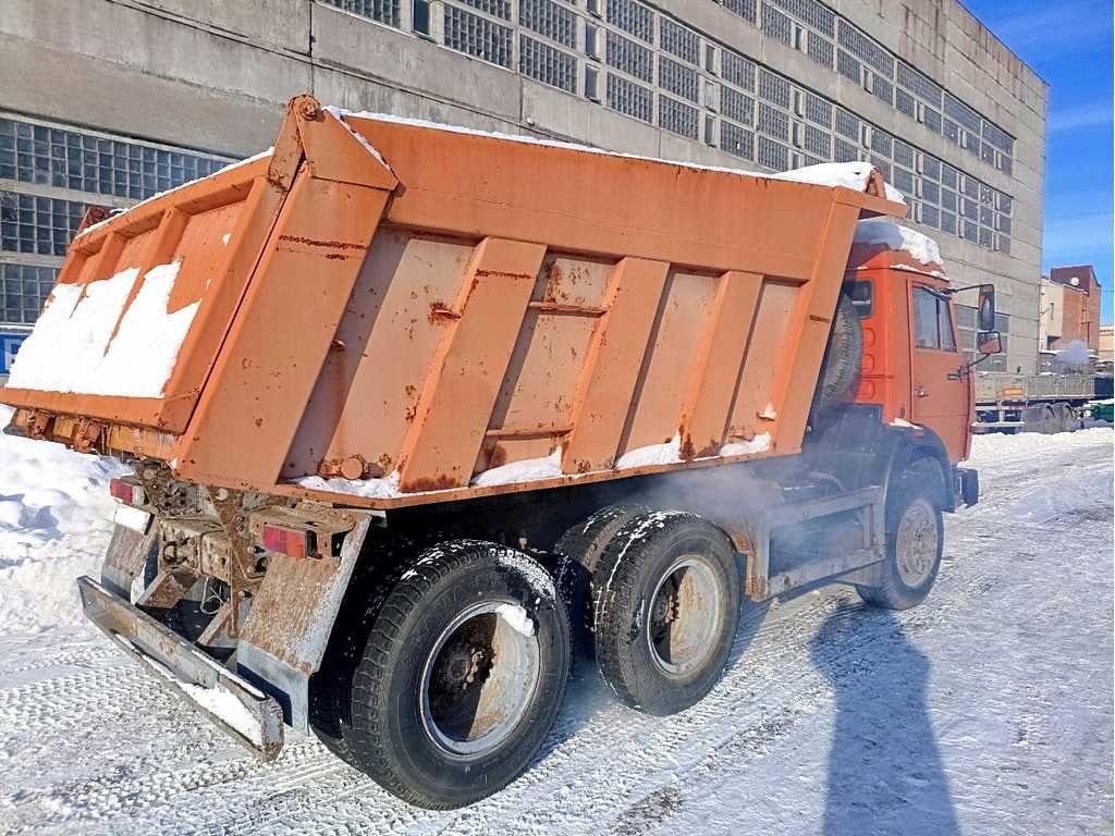 Самосвал Камаз 65115, 60 т.км, отл. состояние — фото 4