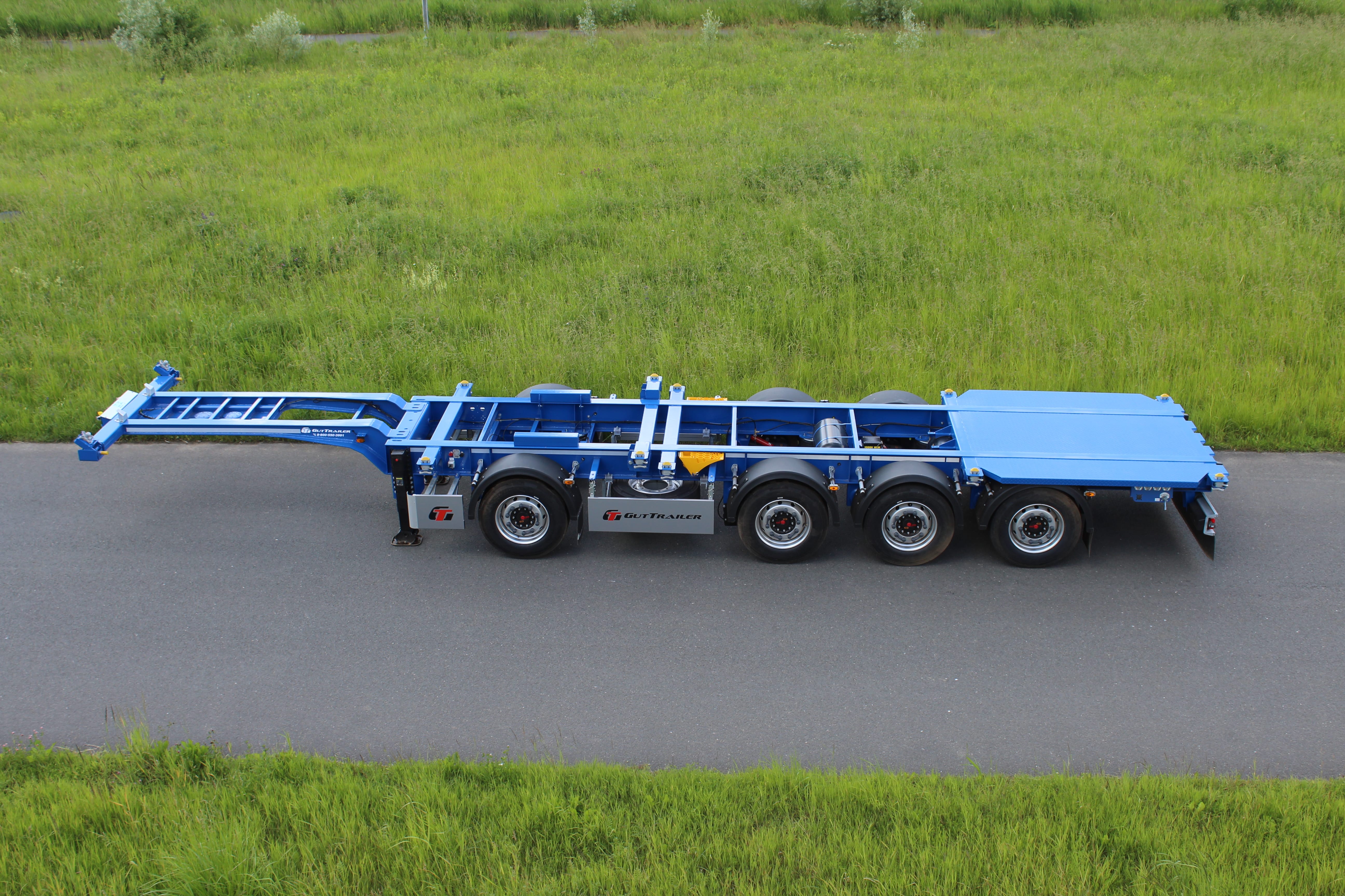 Полуприцеп контейнеровоз Gut Trailer 4 оси — фото 5