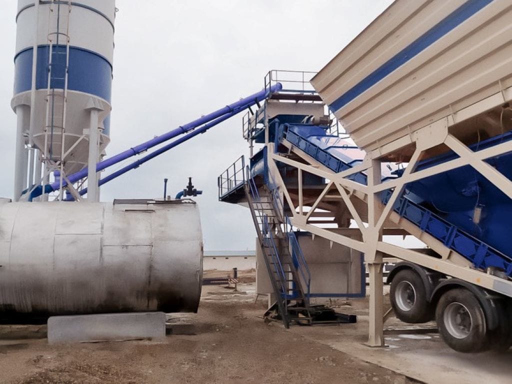 Бетонный завод Semix 100 м3/час | зимний вариант — фото 3