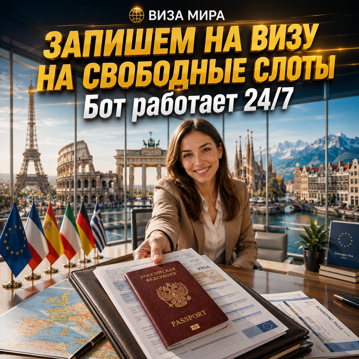 ВИЗА ВО ФРАНЦИЮ