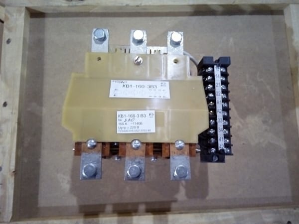 КВ1-160-3 2з+2р Uупр=110, 220, 380V контактор