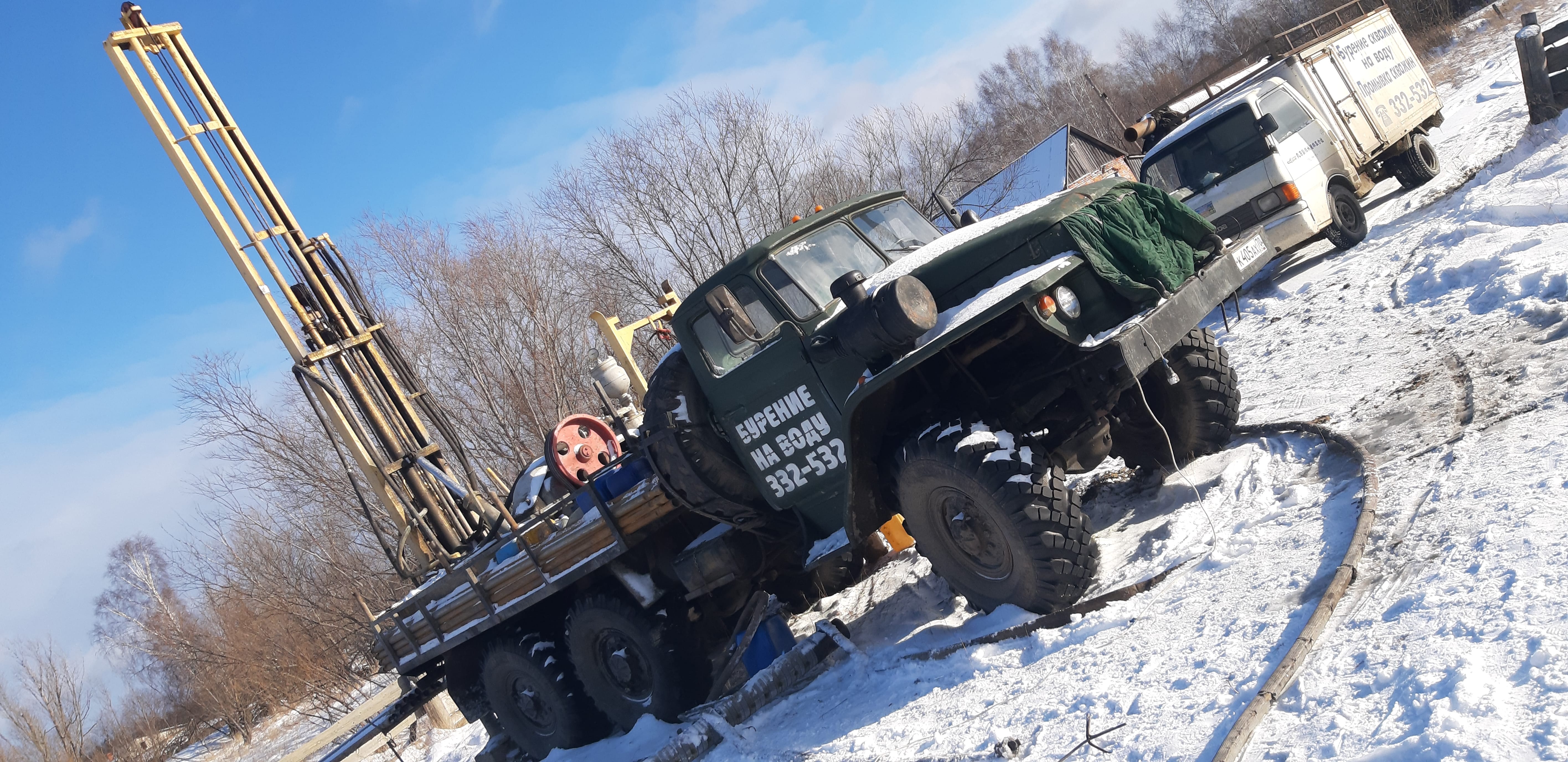 Бурение артезианских скважин на воду.  Бурение малогабаритной установкой. — фото 4