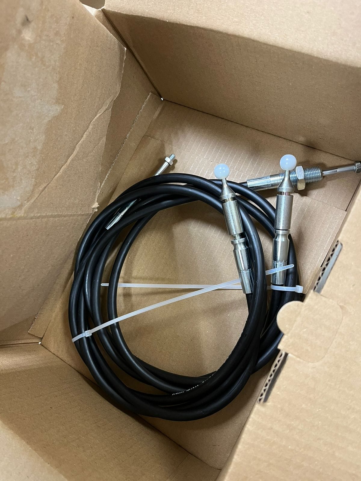 Трос управления гидрораспределителем (резьба-шар) INDEMAR (IT-731922) — фото 4