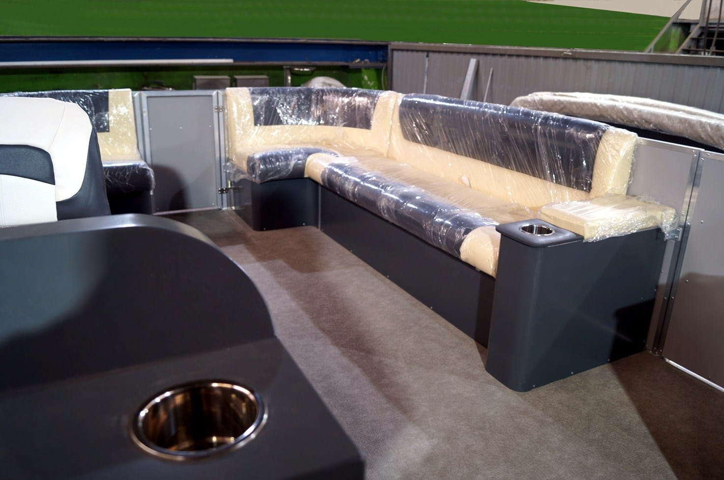 Катер алюминиевый понтонный тримаран Турист-720&amp;amp;amp;amp;amp;quot; — фото 5