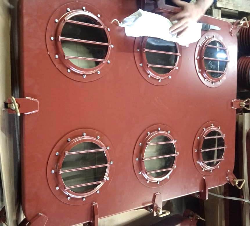 Крышки судовых световых люков (А- с барашковыми задрайками) — фото 2