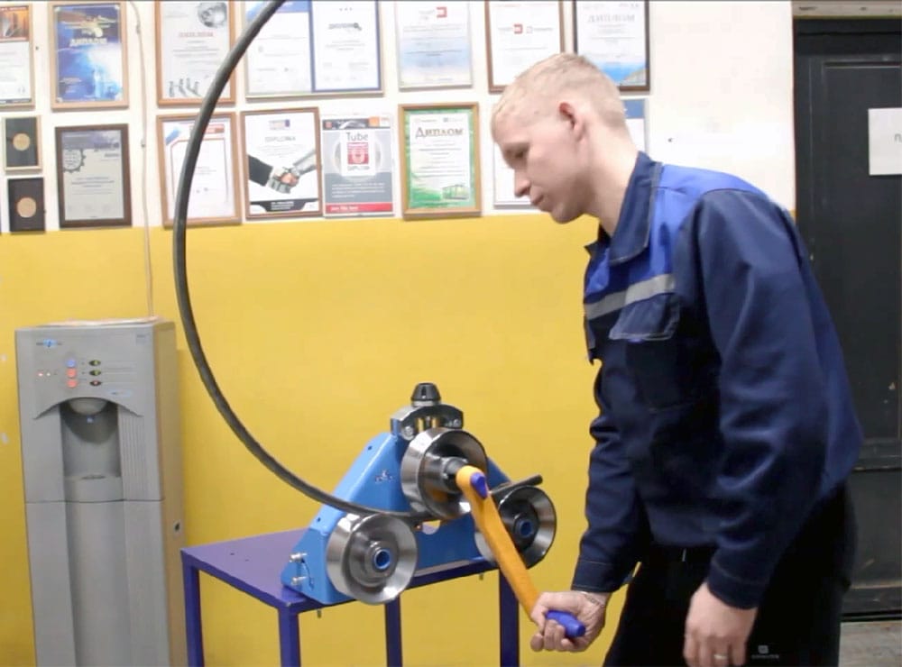 Трубогиб ручной трех-роликовый профилегиб 3RM-30 START — фото 3