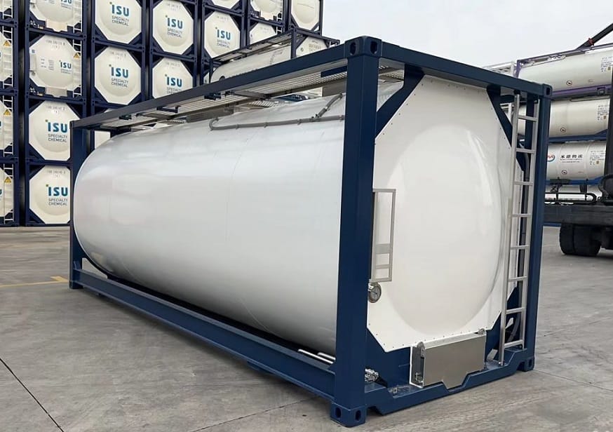 Танк-контейнер 26м3 тип Т11 с термоизоляцией и подогревом, для перевозки наливных грузов, новый.