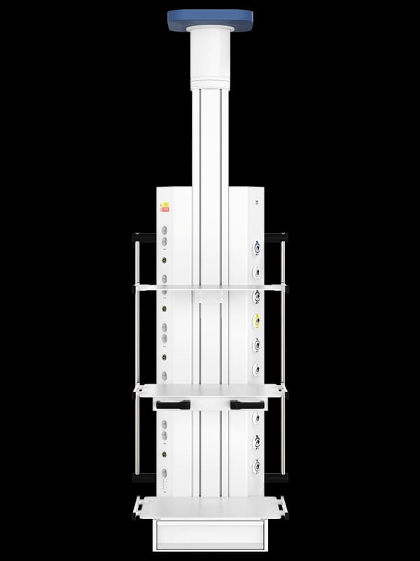 Вертикальная потолочная медицинская консоль CADUCEUS CC-V