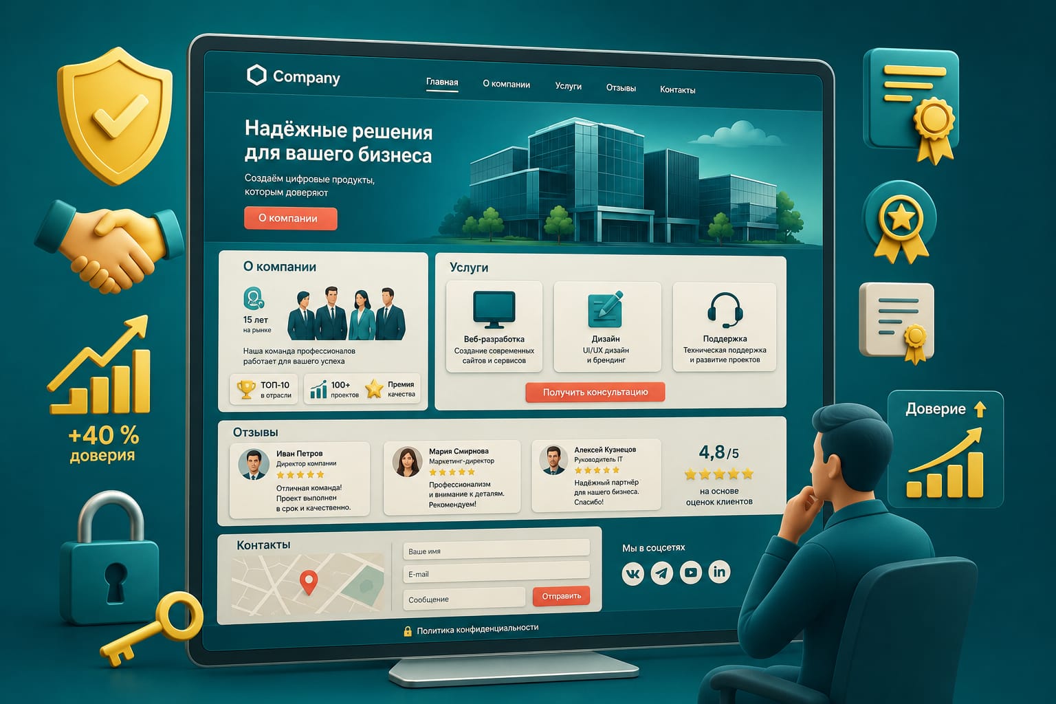 Разработка сайтов для бизнеса