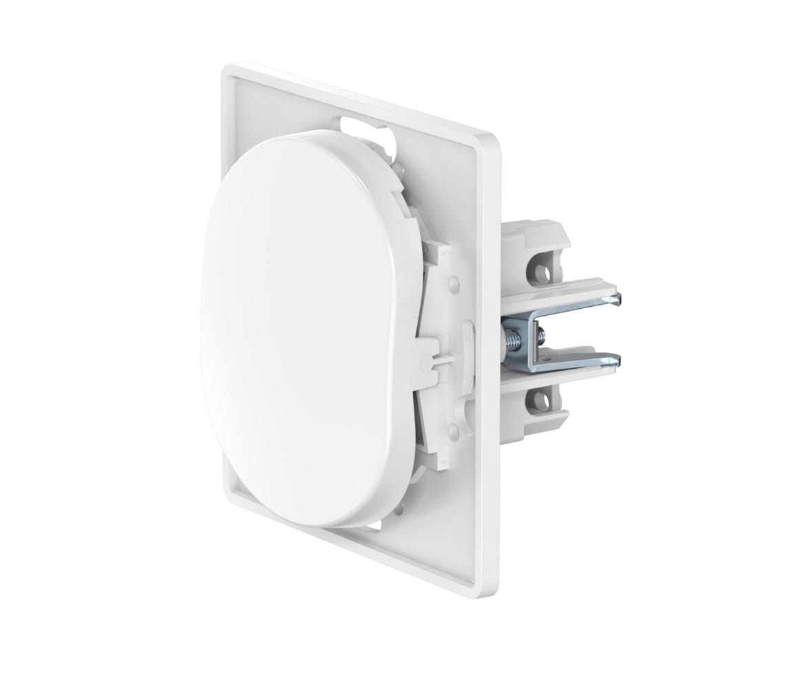 Механизм выключателя скрытой установки CADUCEUS ALING EON, двухполюсного, одноклавишного, 10АХ, 250В~