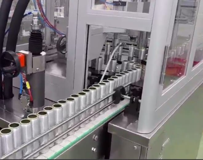 Линия для производства аэрозолей