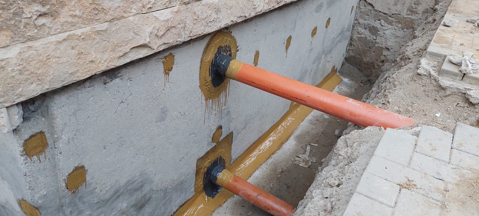 Гидроизоляция холодного шва бетонирования