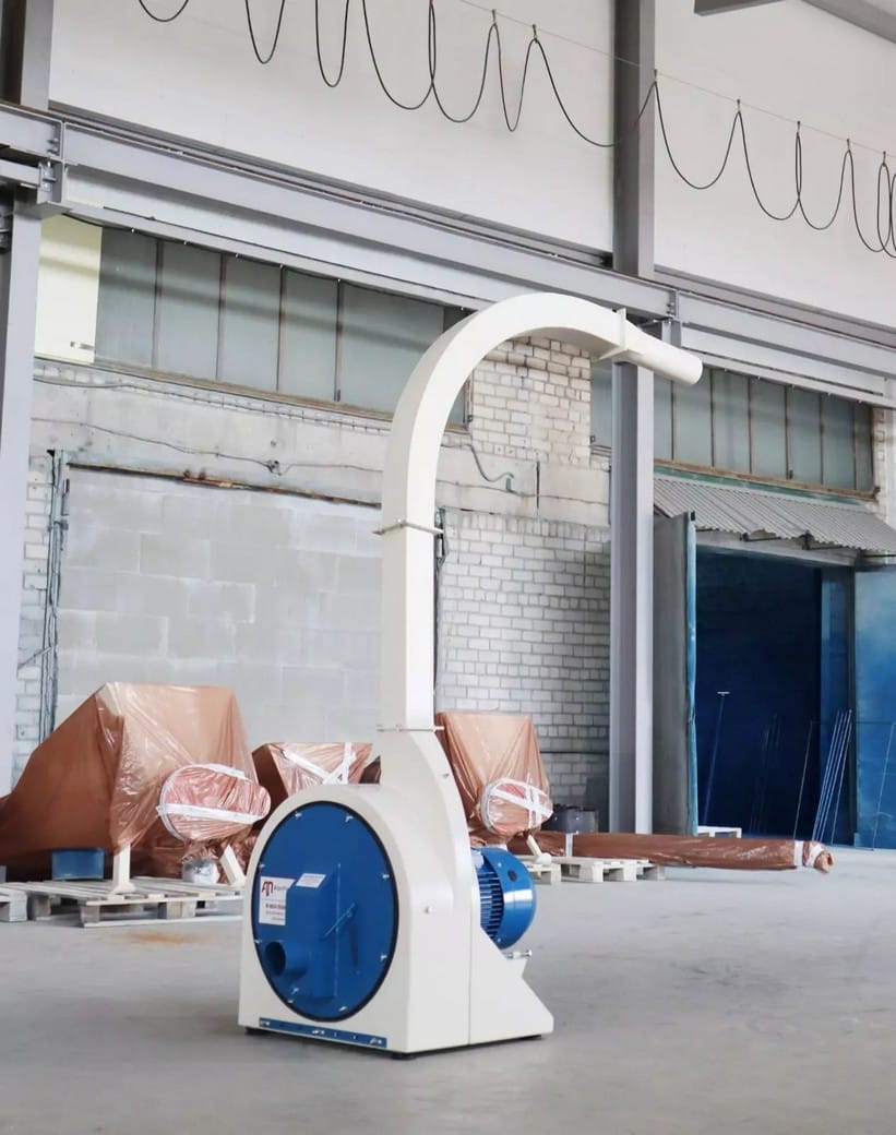 Пневматическая дробилка зерна ДПМ