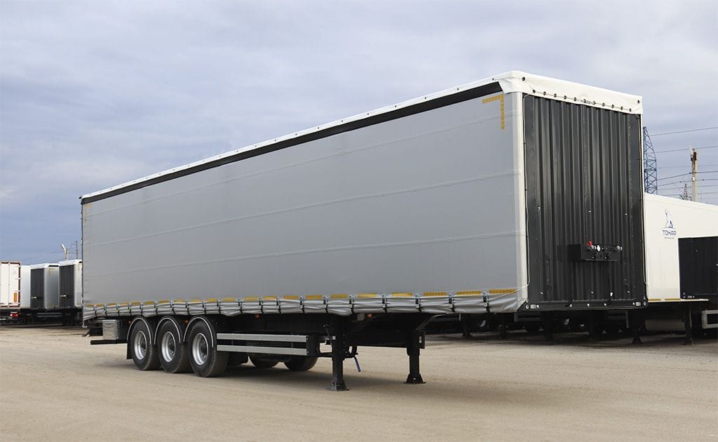 Шторно-бортовой полуприцеп ТОНАР Т3-13 (9888)