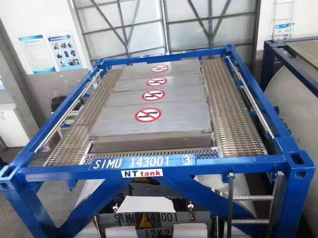 Танк-контейнер тип Т14 объём 7м3, для перевозки серной кислоты — фото 2