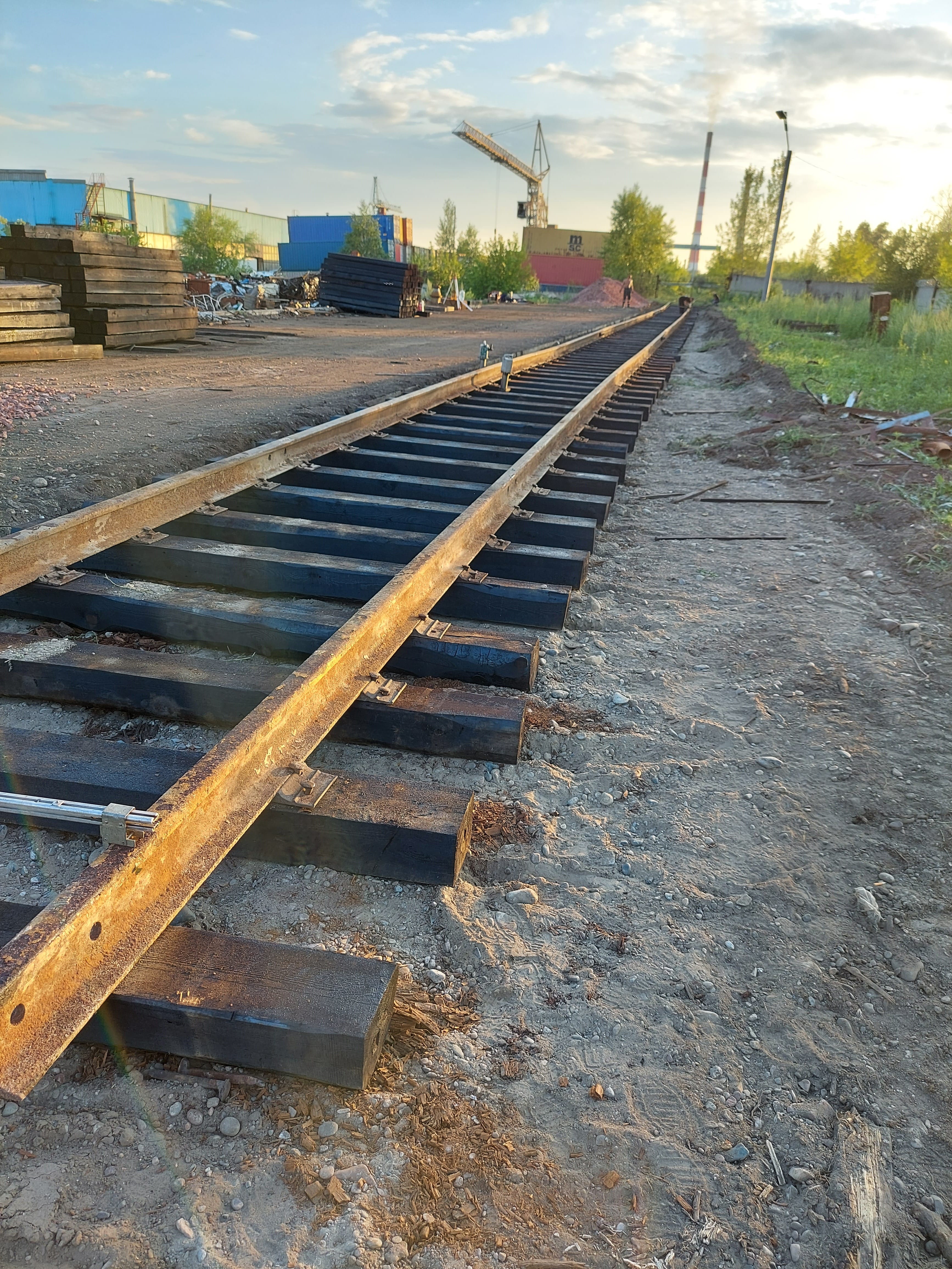 Замена шпал на железнодорожных подъездных путях,   жд тупиках в Красноярске — фото 7