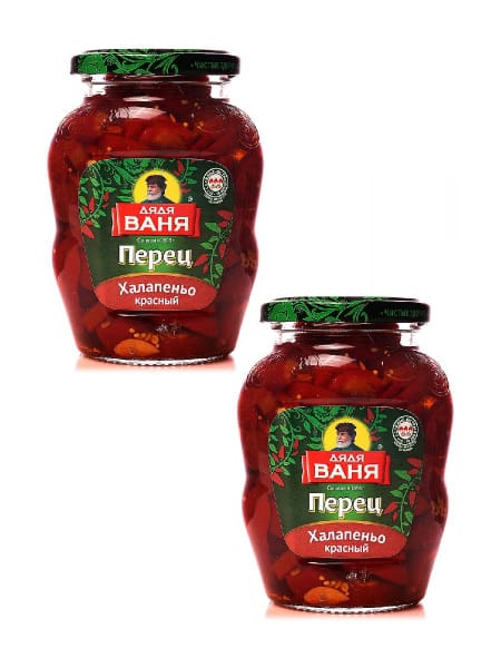 Перец Дядя Ваня Халапеньо  красный 350