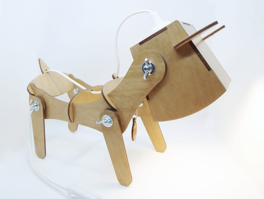 Настольная лампа-трансформер "ТехноПёс" — фото 7