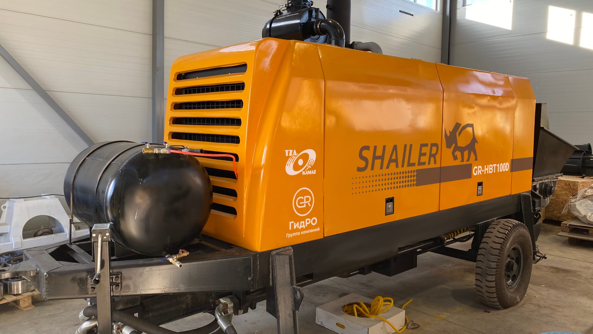 Бетононасосы стационарные SHAILER GR-60D, GR-80D, GR-100D-23 — фото 12