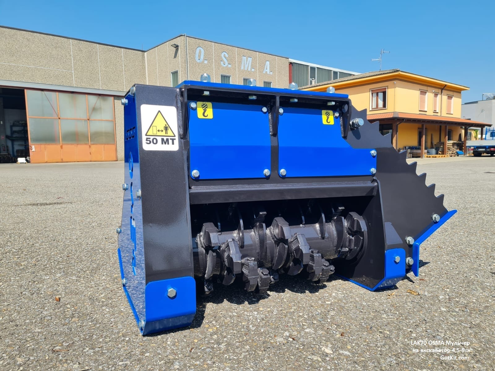 LASKA OSMA Мульчер на экскаватор 3-23тн — фото 6
