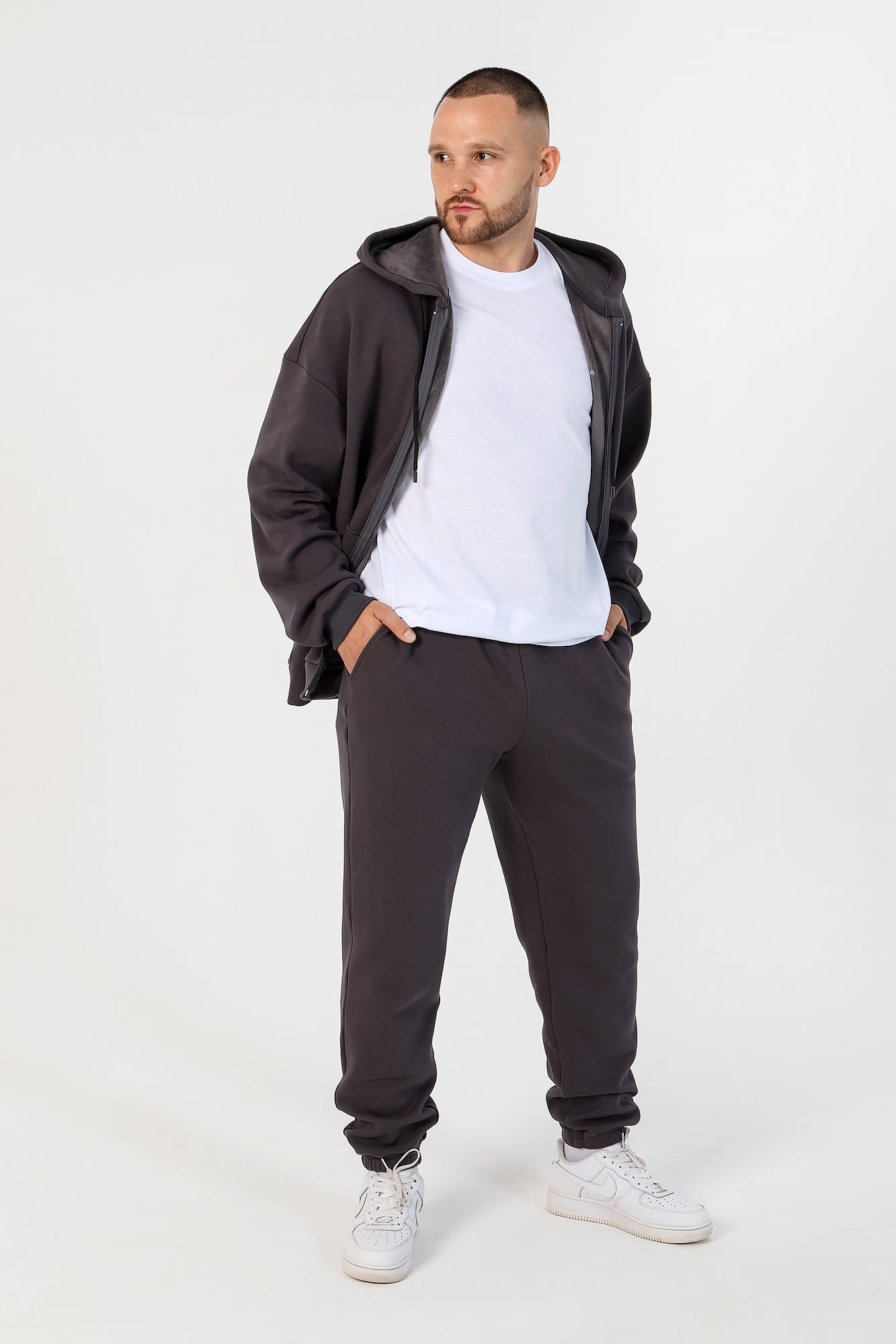 Спортивные костюмы из футера — фото 25