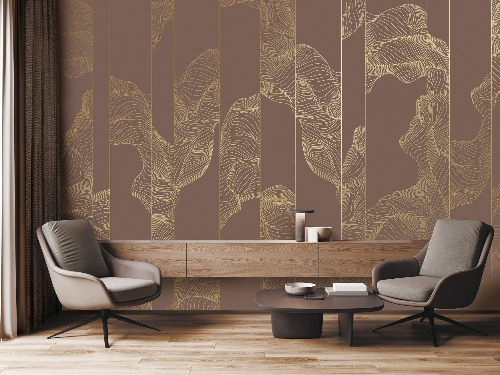 Производство бесшовных фресок, дизайнерских обоев и панно — фото 2