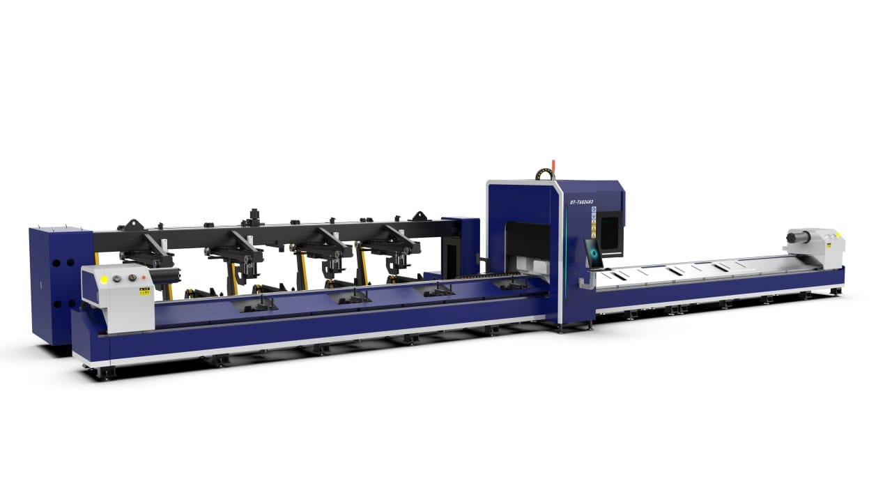 Лазерный труборез T-6024H 6 метров с автоматической загрузкой