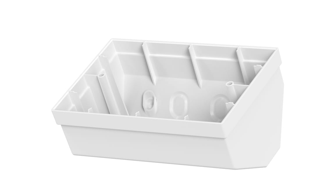 Рамка монтажная 4М CADUCEUS ALING EXPERIENCE для открытой проводки, угловая