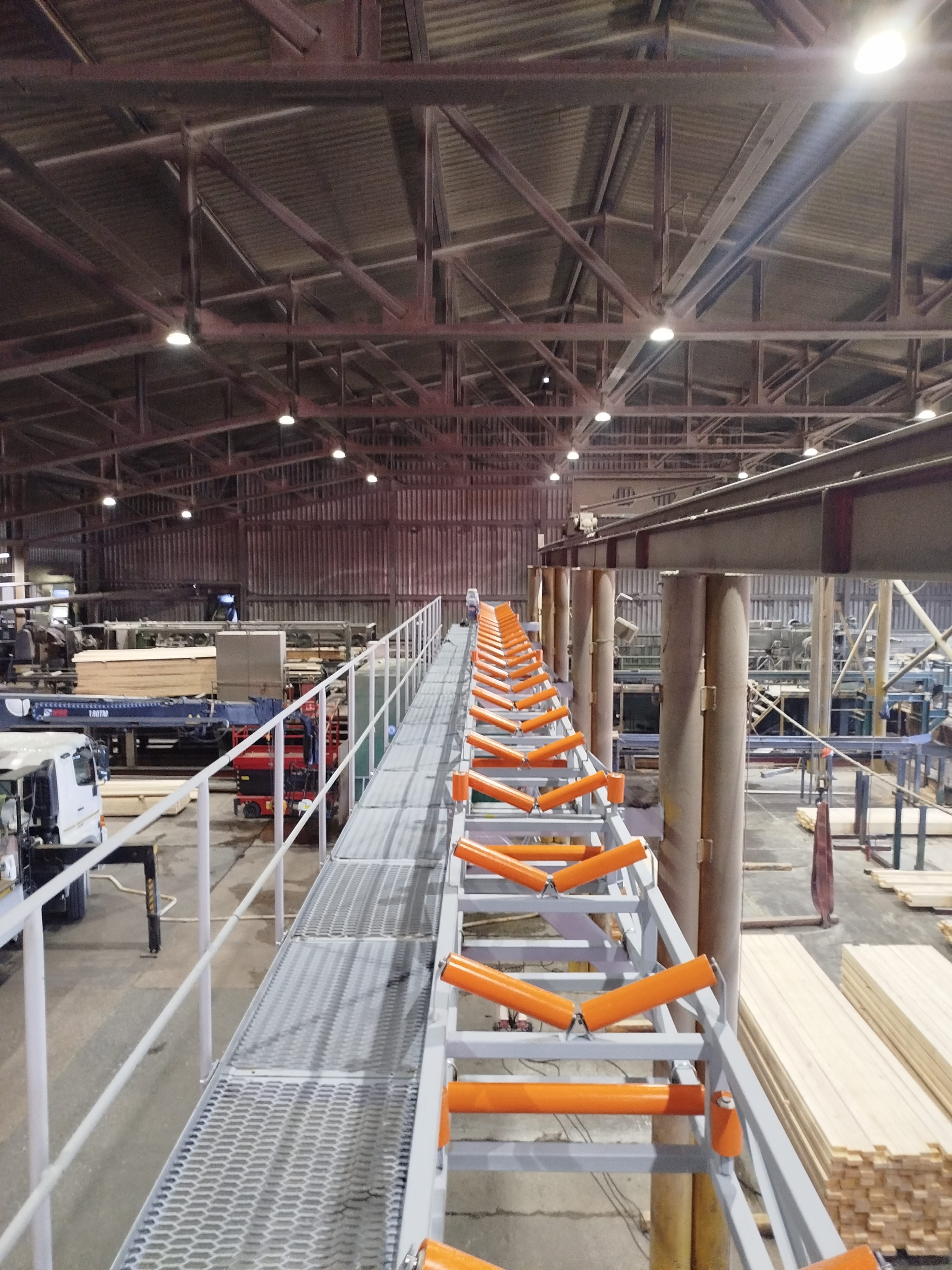 Изготовление и монтаж конвейеров