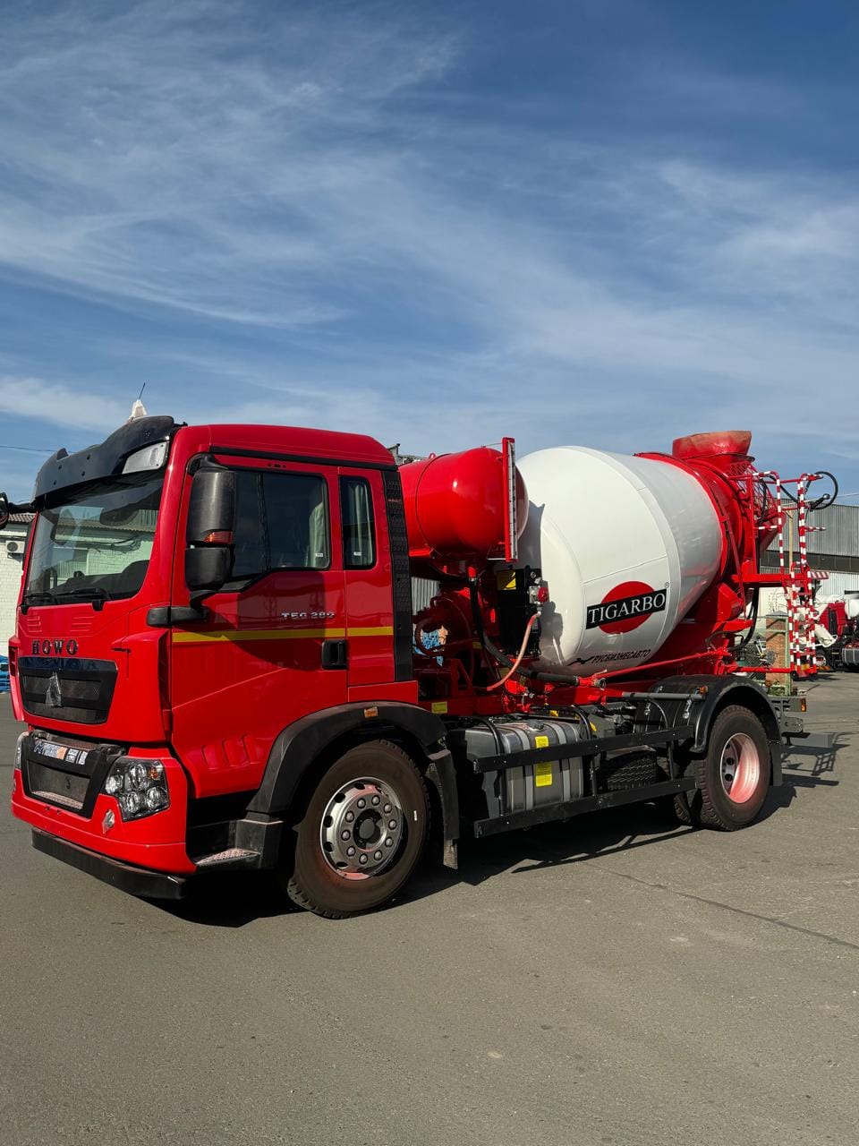 Автобетоносмесители TIGARBO