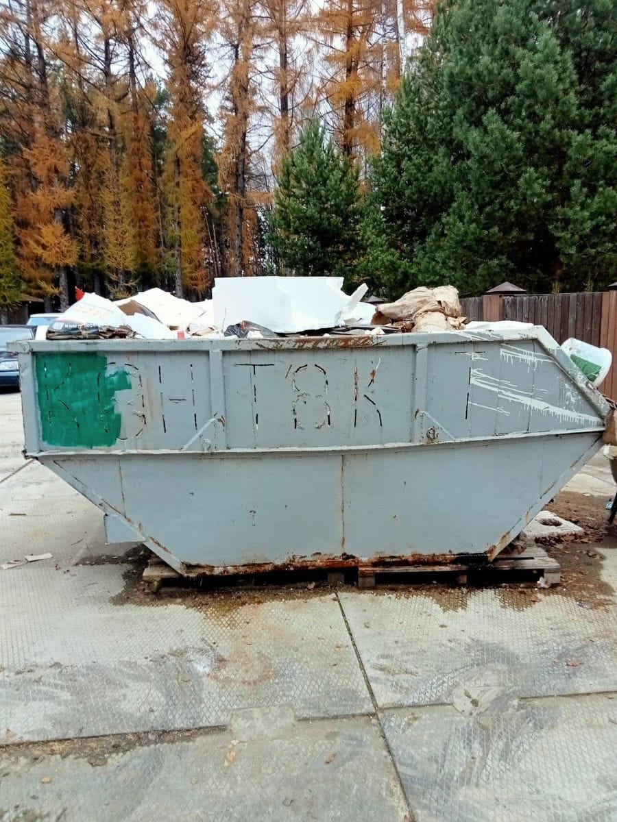 Вывозим мусор контейнерами 8м3, 20м3, 27м3 и ГАЗелями 7м3-12м3 — фото 3