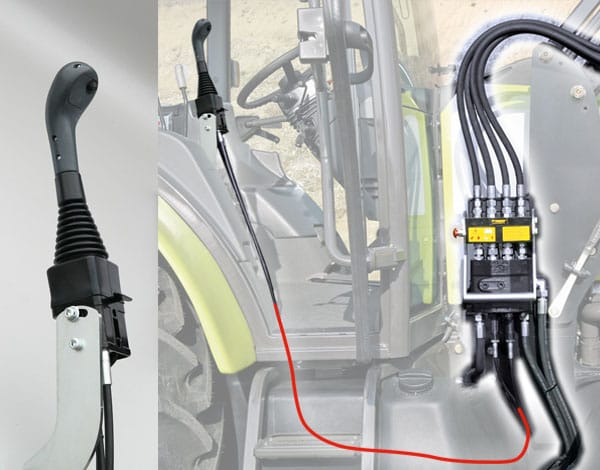 Джойстик управления гидрораспределителем NIMCO (две кнопки) для спецтехники — фото 18