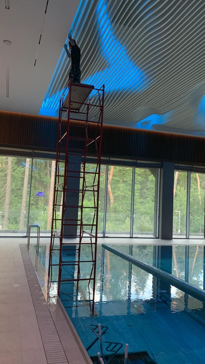 Строительные леса, рамные, бетоносмеситель — фото 6