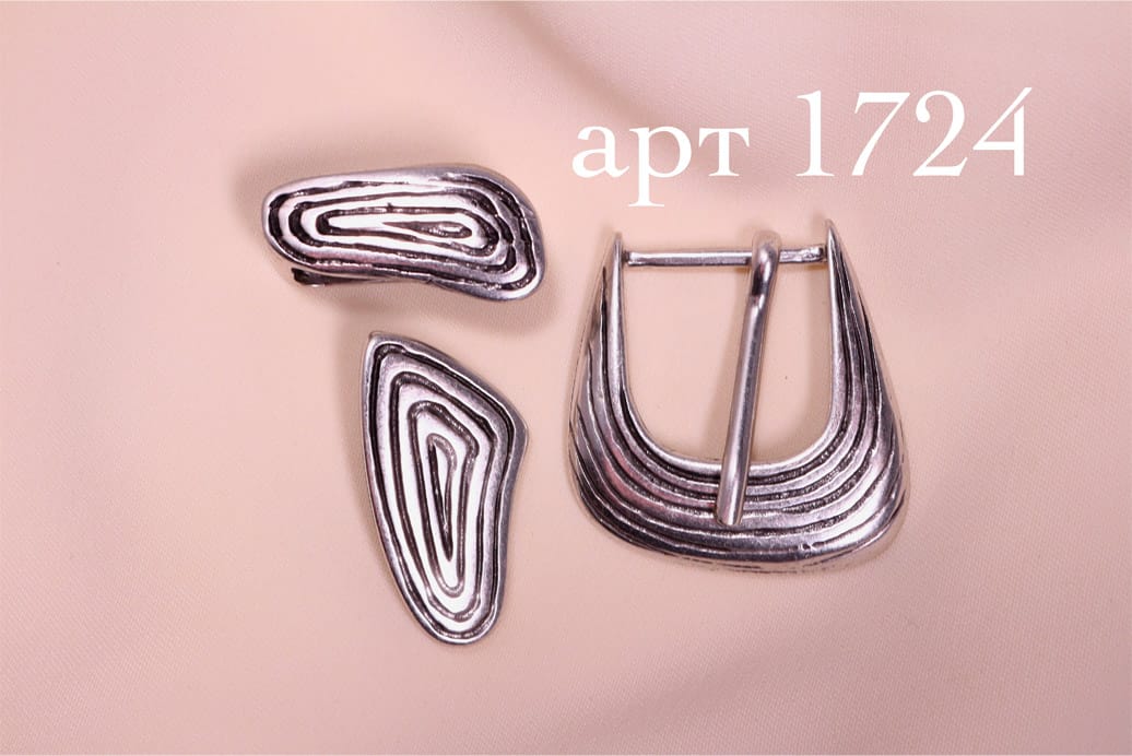 Пряжка для женского ремня. Украшение для сумки.  Цепочка для сумки. Комплект фурнитуры для ремня. Пряжка + шлёвка + наконечник.