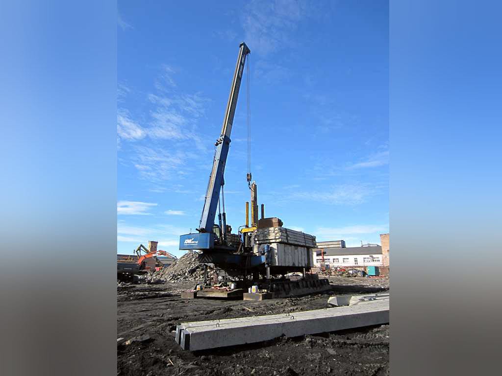 Сваедавильный копер JOVE JVY 268, мин. пробег — фото 2