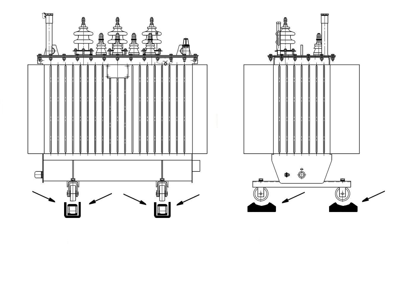 Опоры виброгасители ЕК490 - EK290 — фото 2