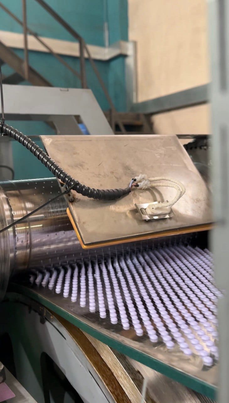 Роторный гранулятор воска, парафина, смолы — фото 8