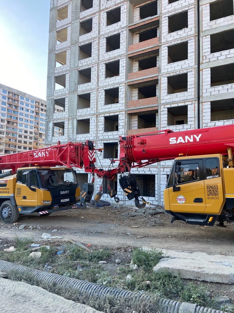 Услуги автокрана 50 тонн