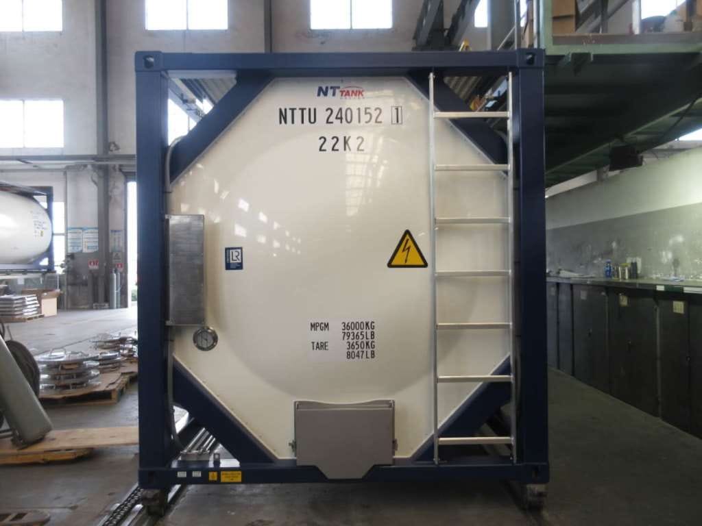 Танк-контейнер тип Т11 объём 24м3 для перевозки жидких удобрений, новый. — фото 3