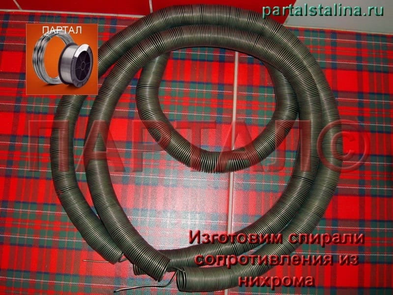 Производим нихромовые спирали: точные параметры, российское качество, сжатые сроки