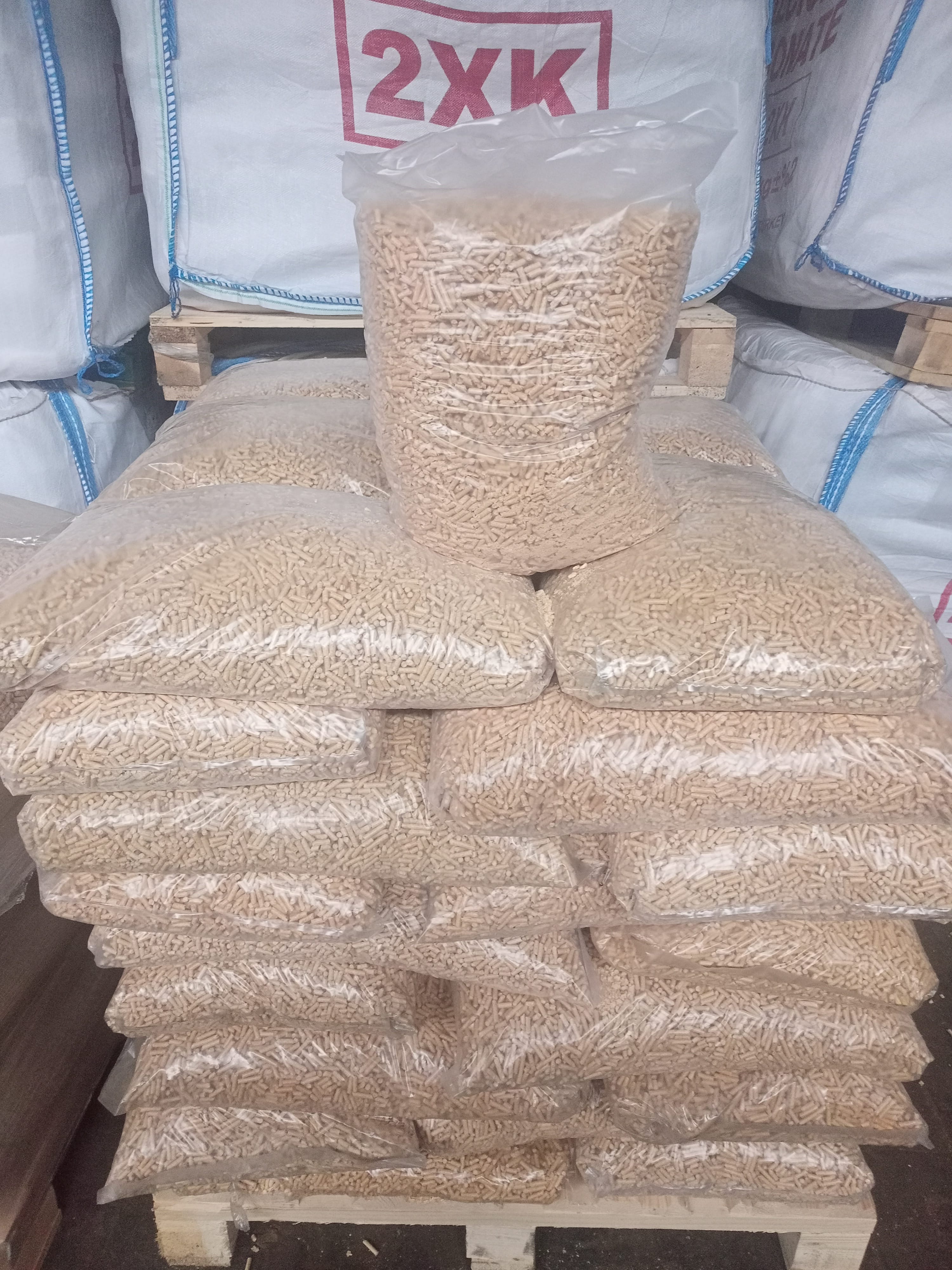 Белые пеллеты 6мм в мешках и биг-бегах. Москва — фото 2