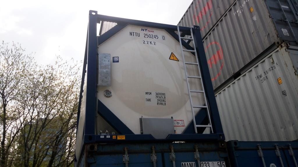Танк-контейнер тип Т11 объём 25м3 для перевозки нефтехимической продукции, новый.