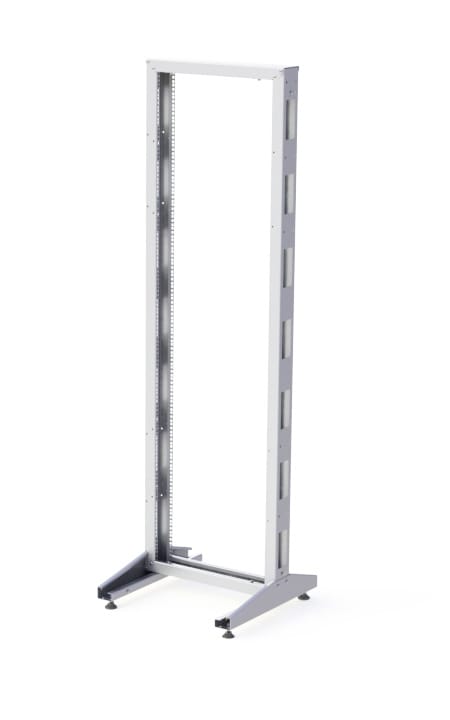 Стойка телекоммуникационная 19 дюймов; однорамная 42U. — фото 2