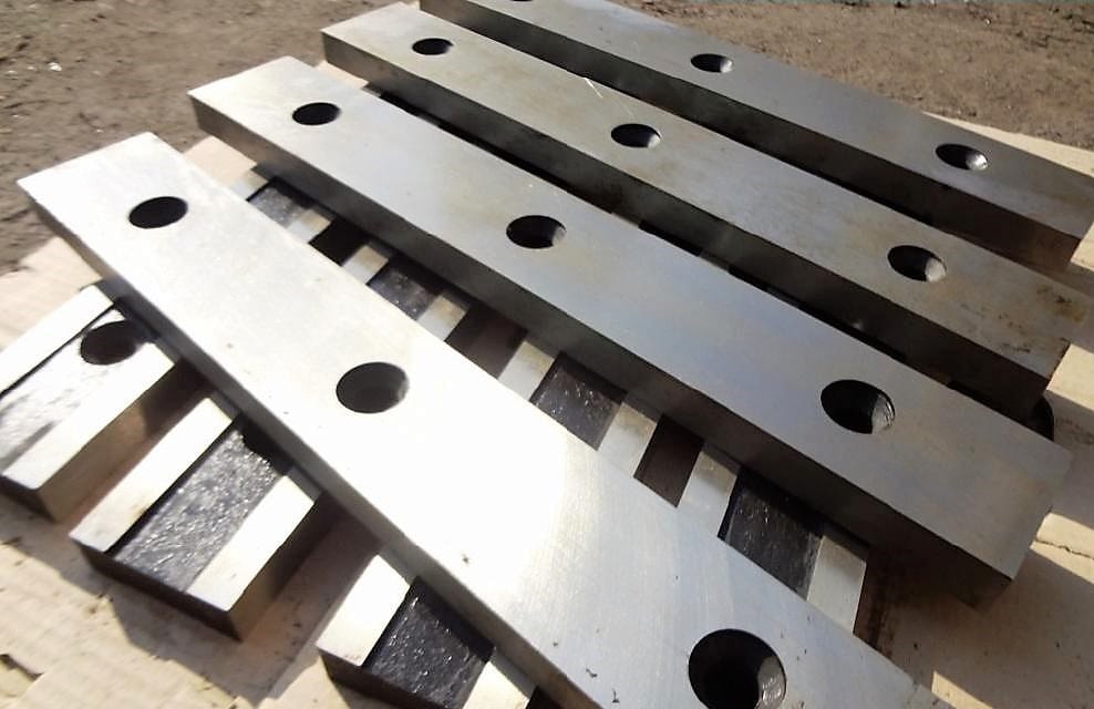 Заточка ножей для дробилок, агломераторов и шредеров выполняют квалифицированные мастера