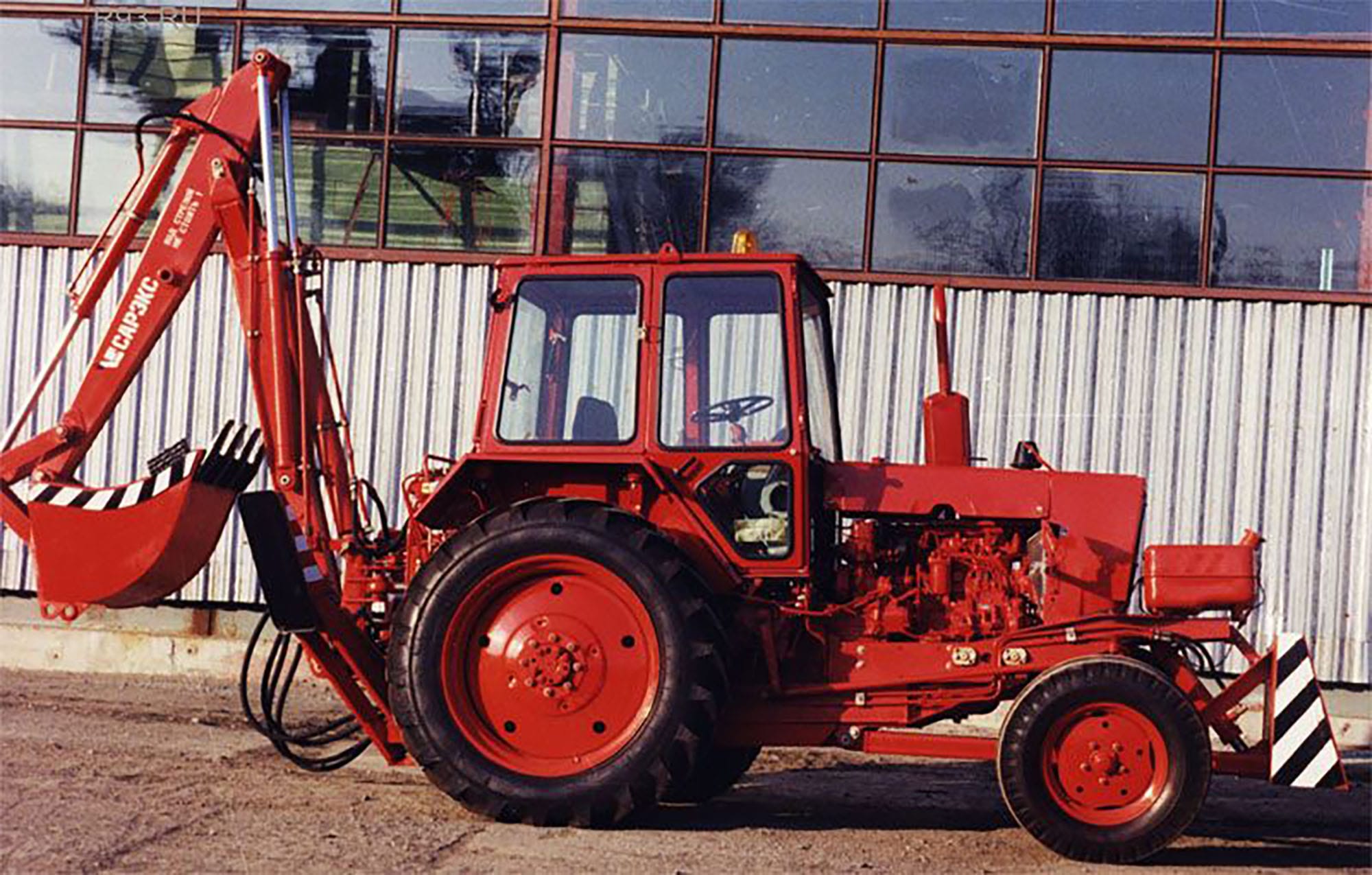 Гидроцилиндр поворотной колонки для экскаваторов ЭО-2621, ЭО-2626 ЮМЗ, МТЗ — фото 9